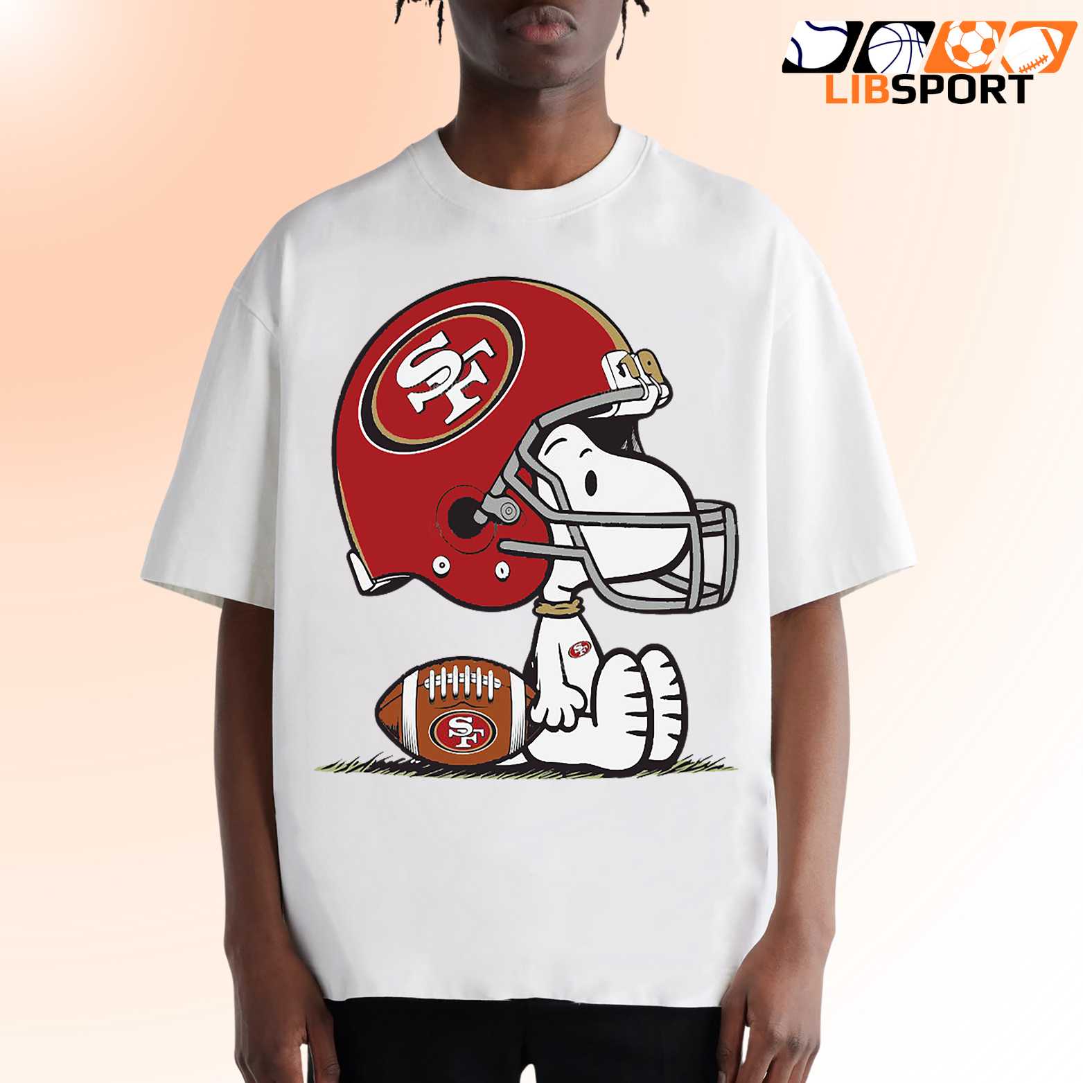 San Francisco 49ers Snoopy Team T-Shirt, Nfl Game Day Shirt
